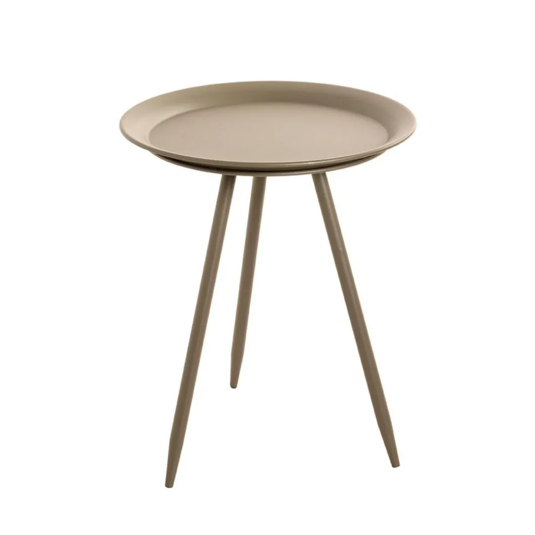 Table d'appoint en métal vert modèle mini