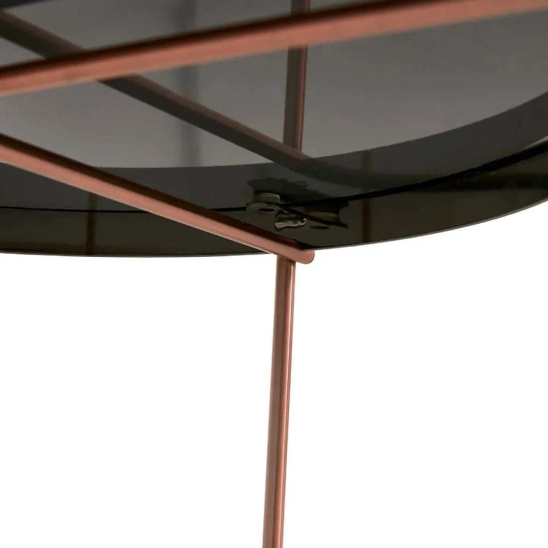 Table d'appoint pliable 'KOLOS' couleur cuivre