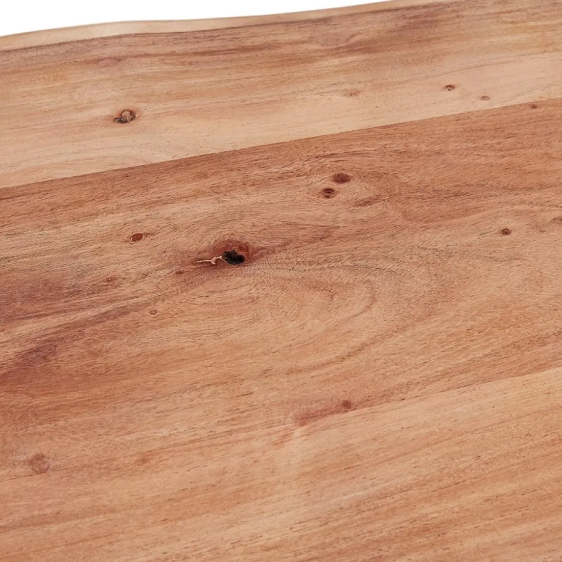 Table de bar haute 'RAFA' en bois massif et métal