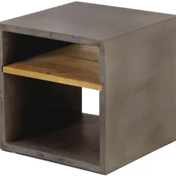 Table de Chevet 2 Niches Béton GOZA