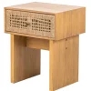 Table de Chevet Nuit Appoint Scandinave en Bois