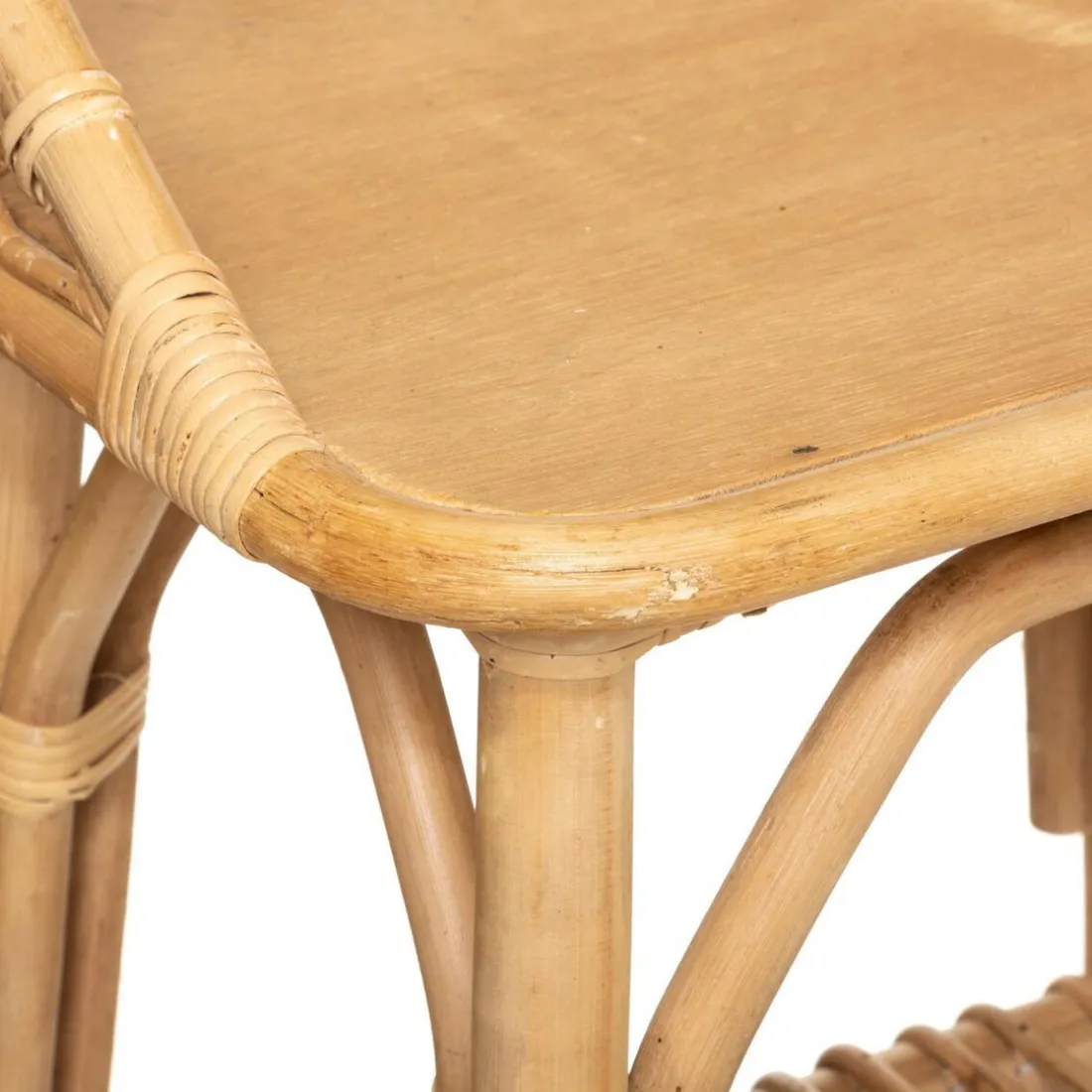 Table de Chevet Rotin