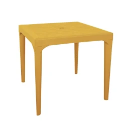 Table De Jardin Jaune Effet Bois Spirit Garden IRIS