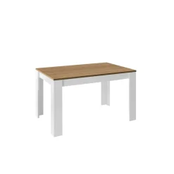Table de repas extensible en panneaux de particules