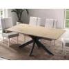 Table de repas SPIDER pieds métal