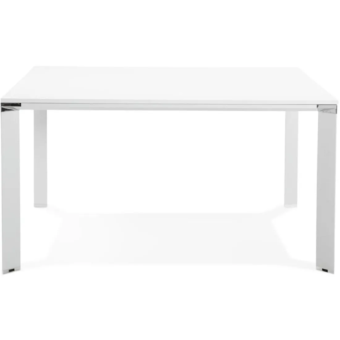 Table de réunion ou bureau bench 'XLINE SQUARE' blanc