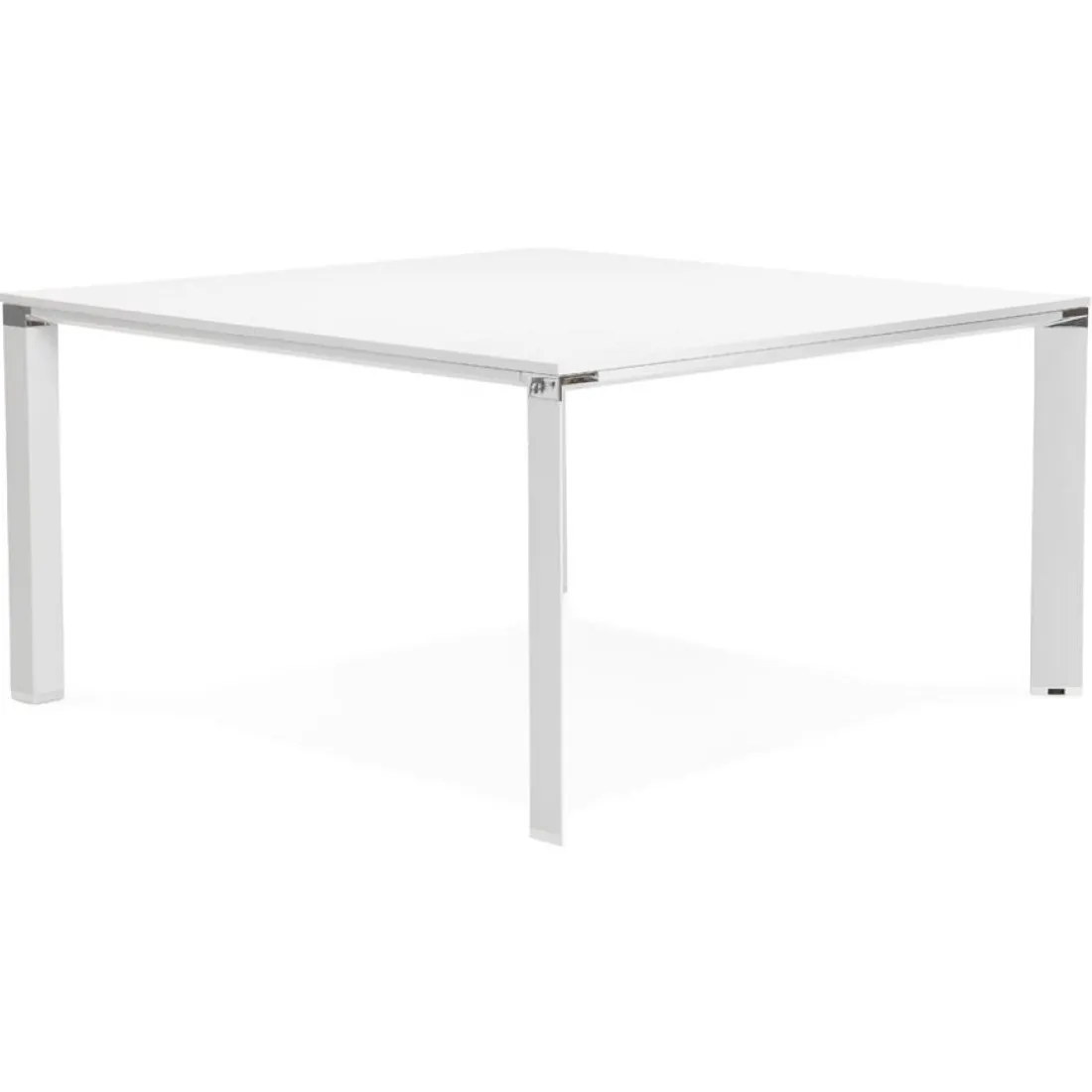 Table de réunion ou bureau bench 'XLINE SQUARE' blanc