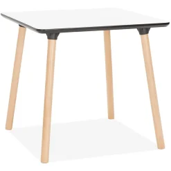 Table De Salle à Manger Blanche Design SHIKO