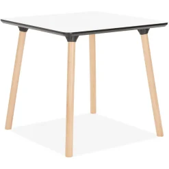 Table De Salle à Manger Blanche Design SHIKO