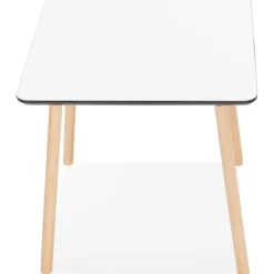 Table De Salle à Manger Blanche Design SHIKO