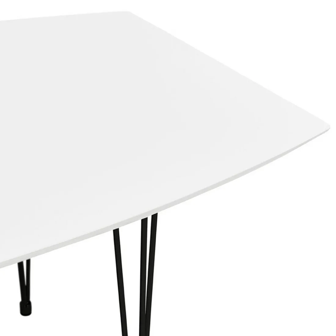 Table de salle à manger Blanche design STRIK Style industriel