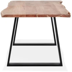 Table De Salle à Manger Naturel Design MORI TABLE Style Scandinave 160 cm