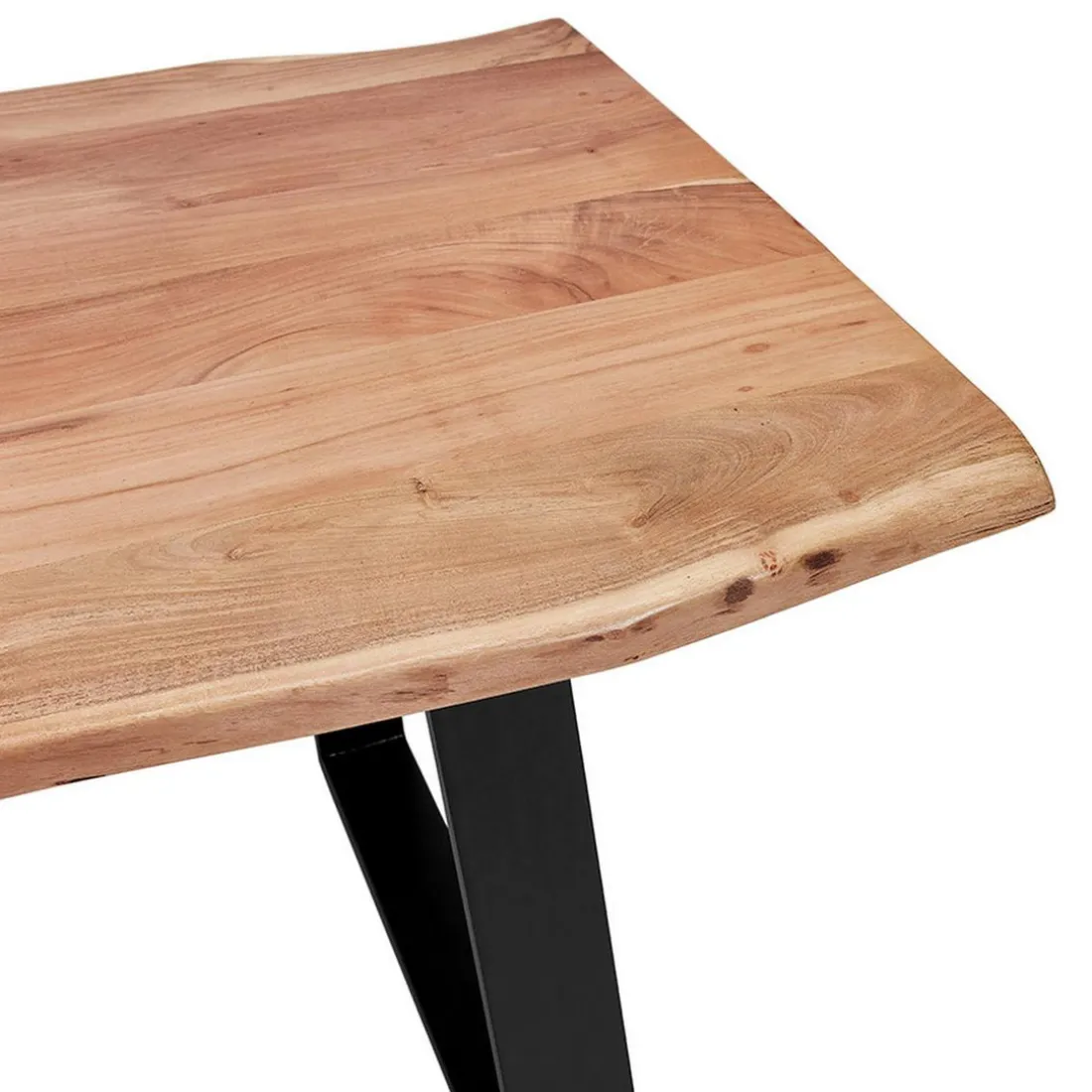 Table De Salle à Manger Naturel Design MORI TABLE Style Scandinave 160 cm