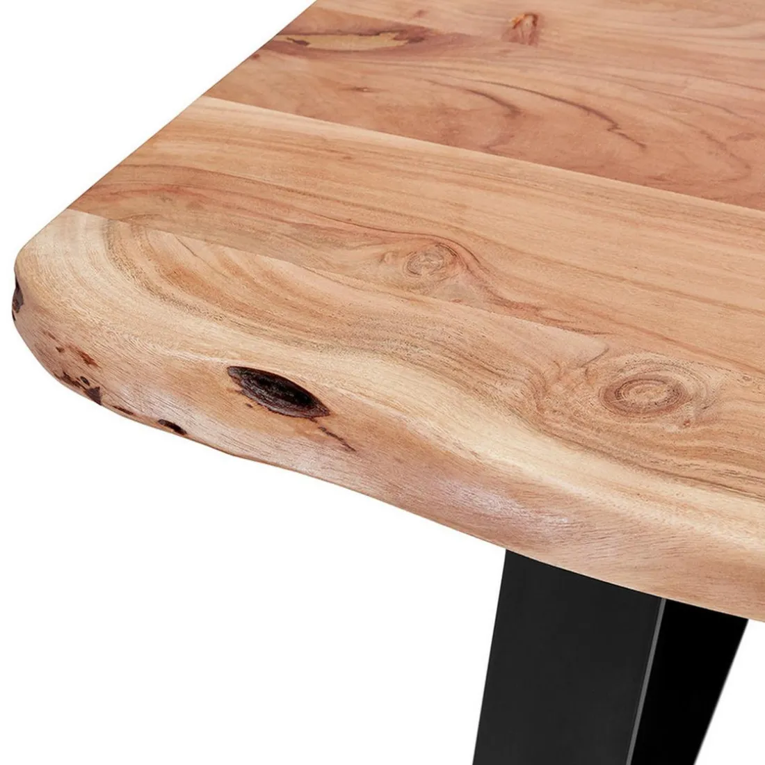 Table De Salle à Manger Naturel Design MORI TABLE Style Scandinave 160 cm