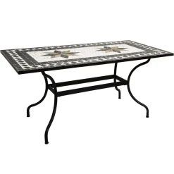 Table Dîner Rectangulaire Mosaïque KIPOS