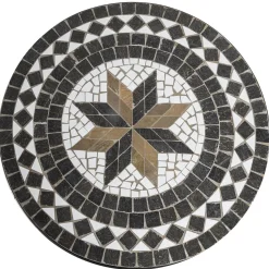 Table Dîner Ronde Mosaïque KIPOS