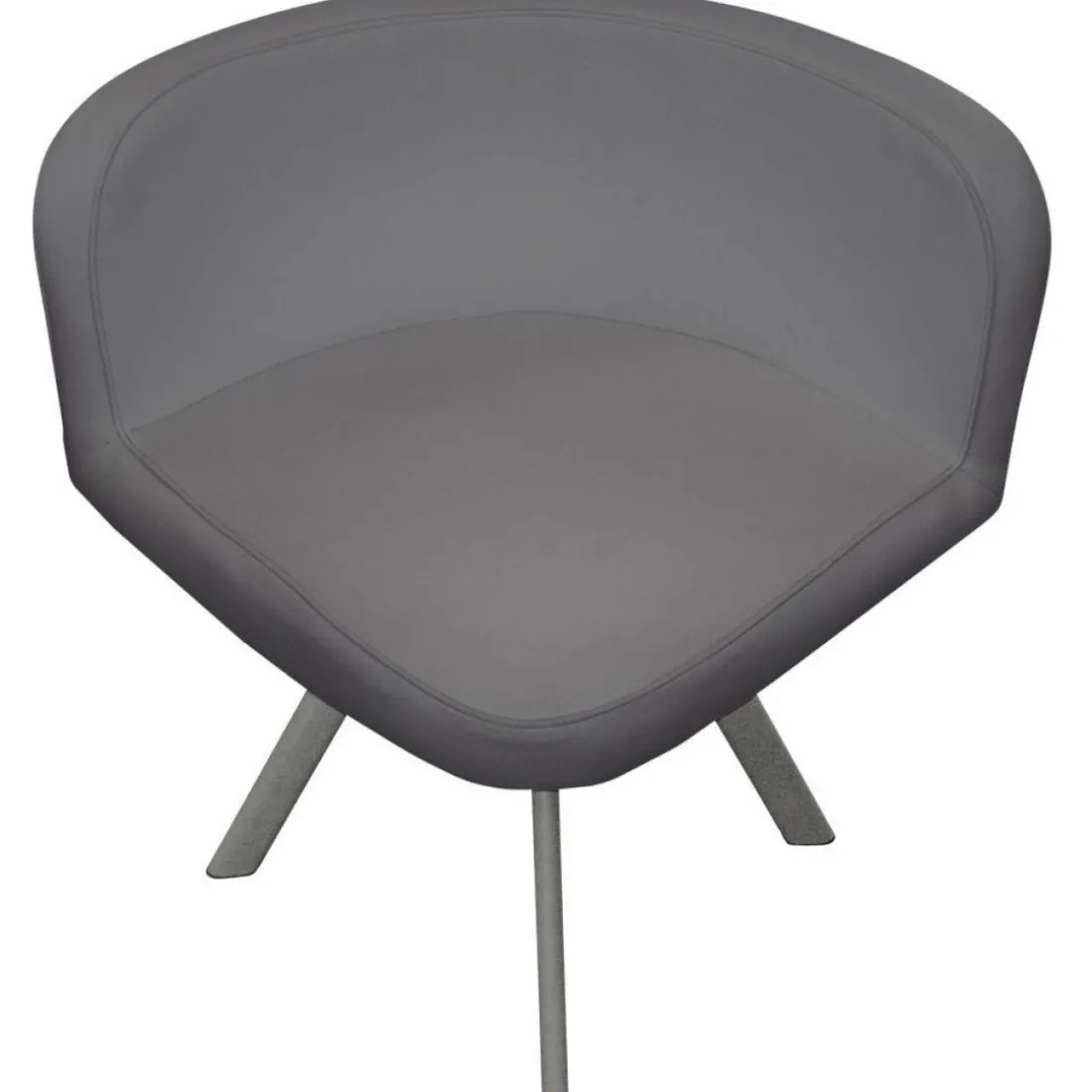 Table Et Chaises 90 Gris CHESS