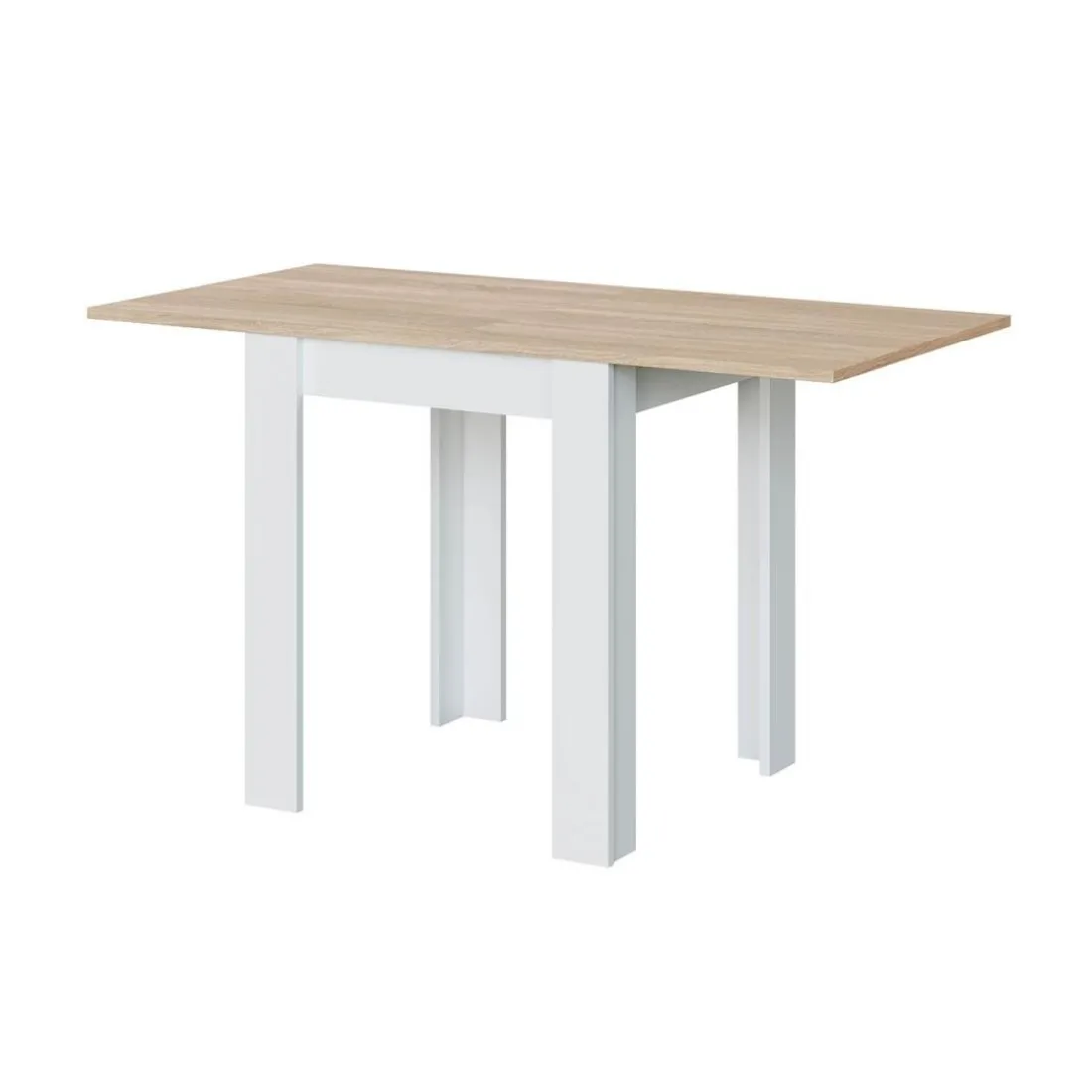 Table extensible système d'ouverture en livre