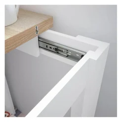 Table extensible système d'ouverture en livre