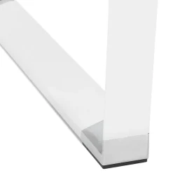Table haute ou bureau haut 'XLINE HIGH TABLE' en bois blanc
