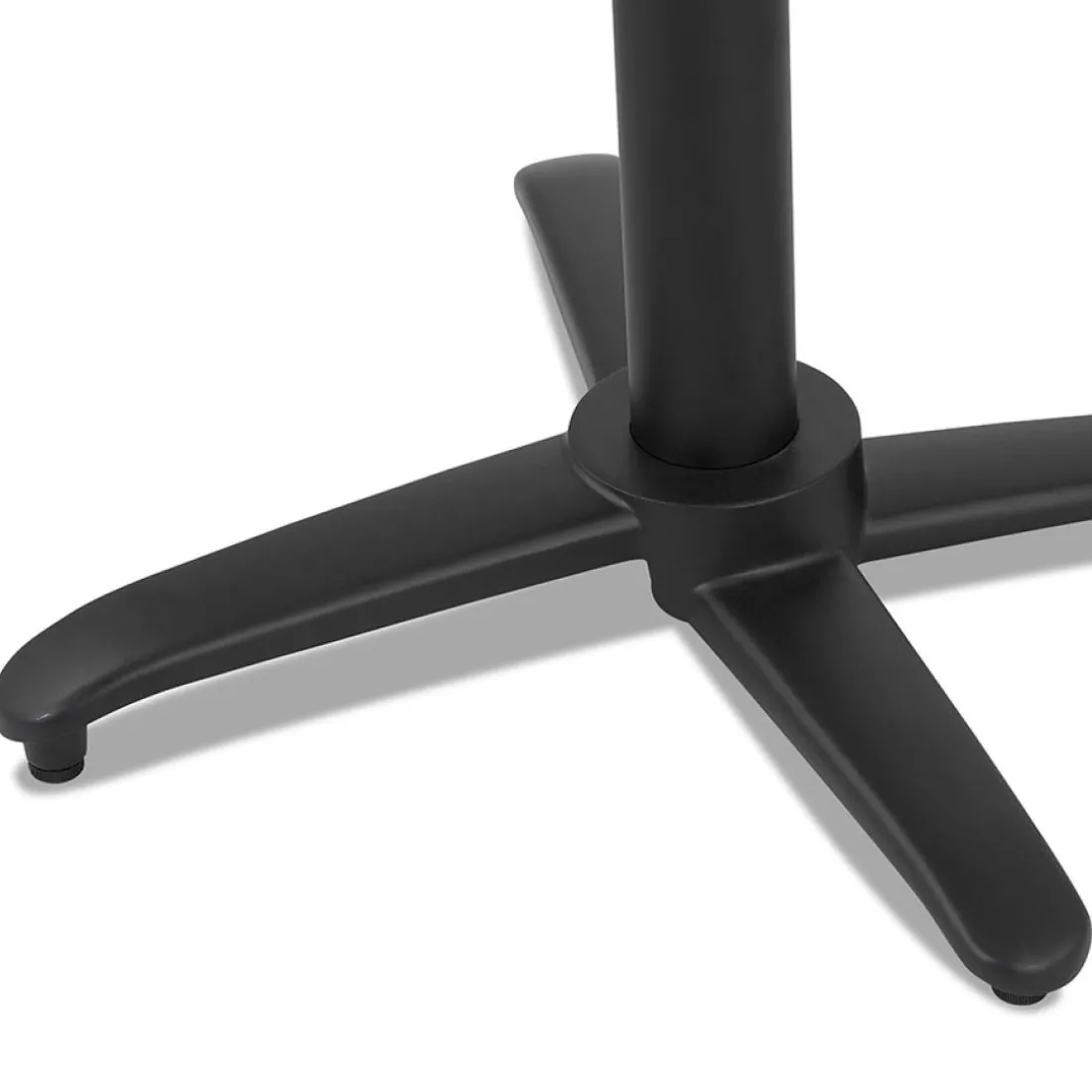 Table haute pliable 'PENUMBRA' carrée noire