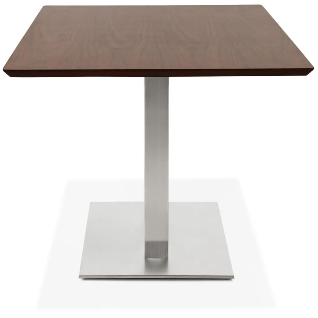 Table ou bureau design en bois finition Noyer 'MAMBO'