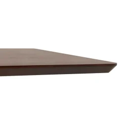 Table ou bureau design 'MAMBO' en bois finition Noyer