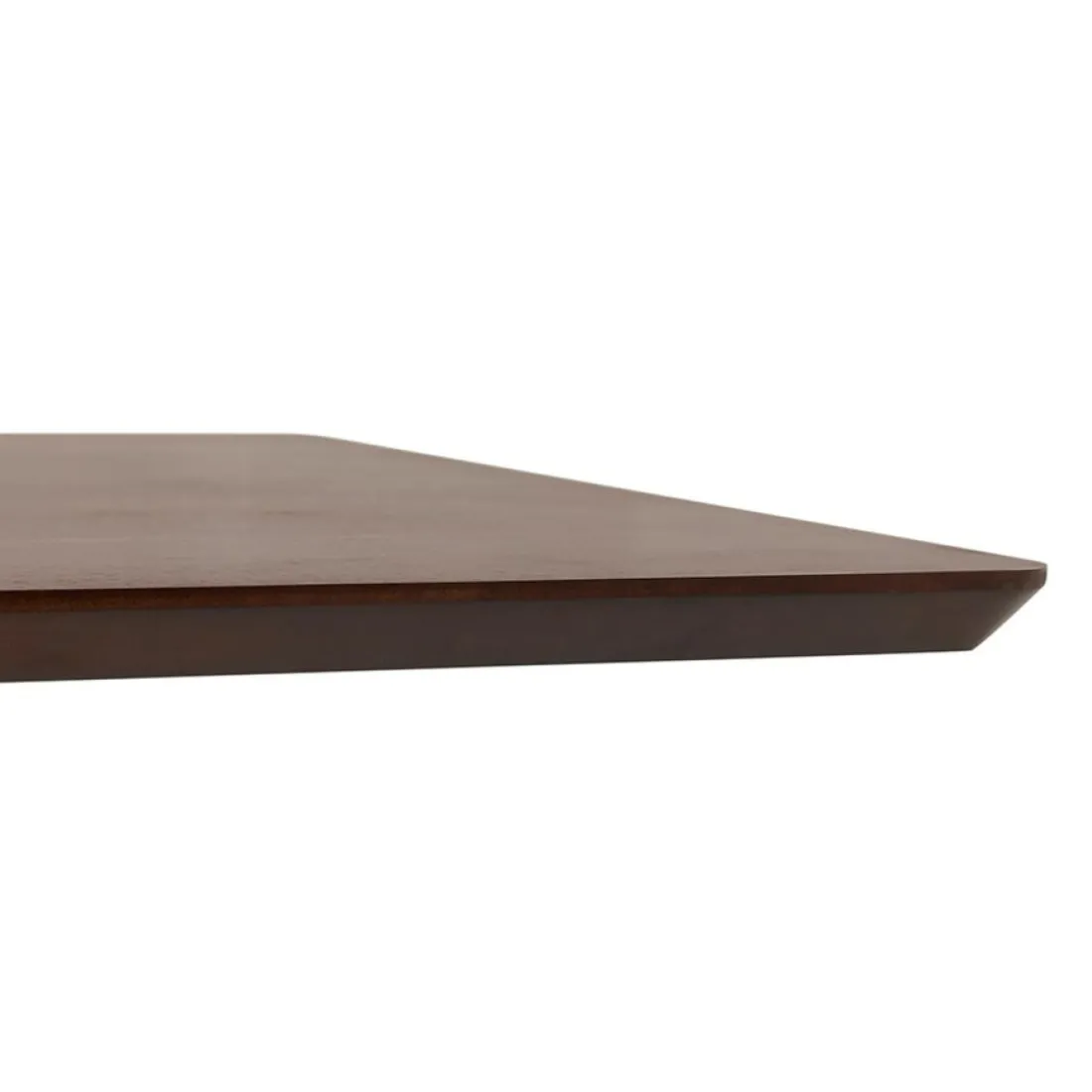 Table ou bureau design 'MAMBO' en bois finition Noyer