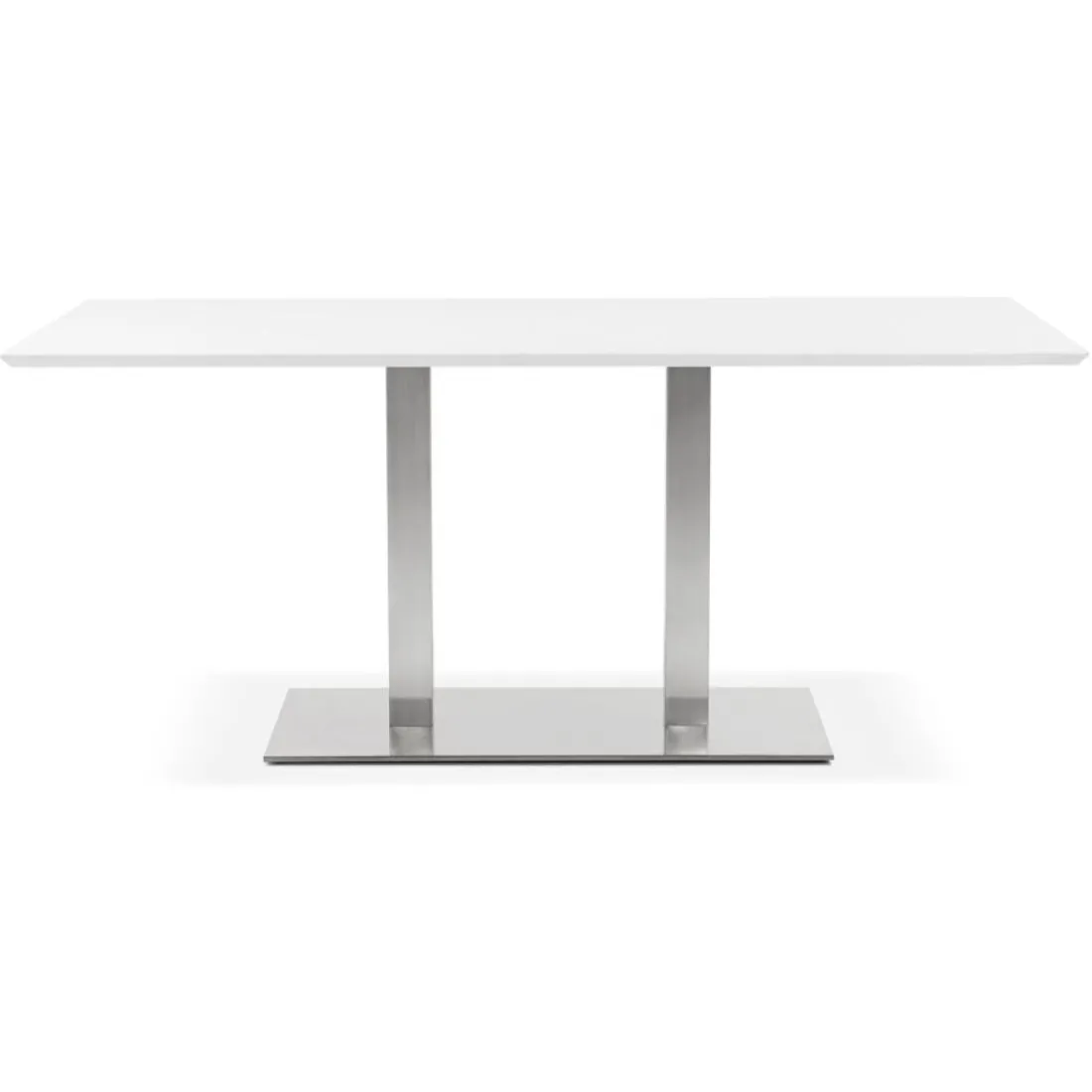 Table ou bureau design 'MAMBO' blanc