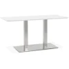Table ou bureau design 'MAMBO' blanc