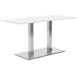 Table ou bureau design 'MAMBO' blanc