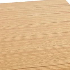 Table ou bureau design 'MAMBO' en bois finition naturelle