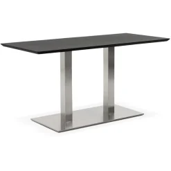 Table ou bureau design 'MAMBO' noir