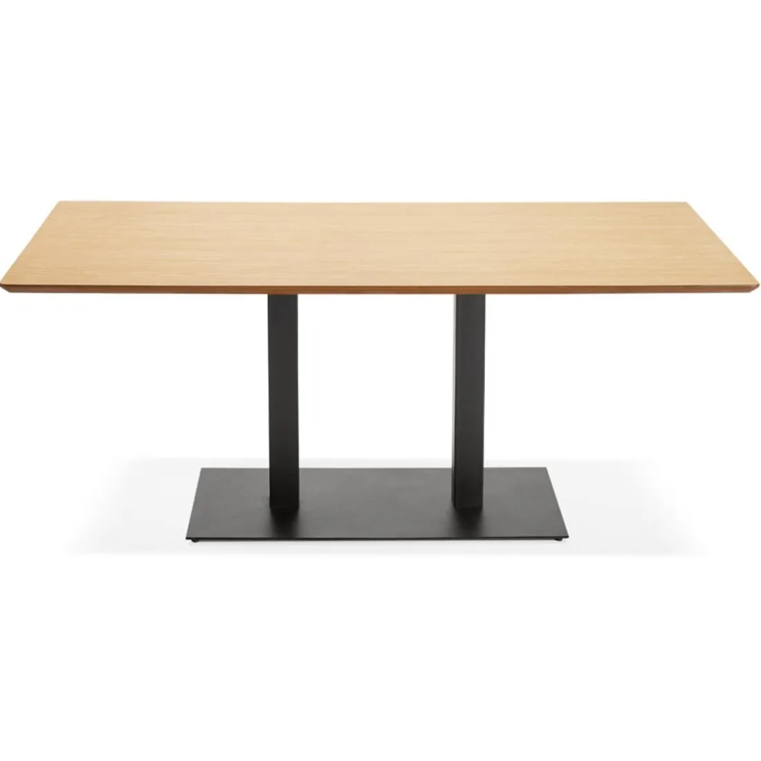 Table ou bureau design 'ZUMBA' en bois finition naturelle