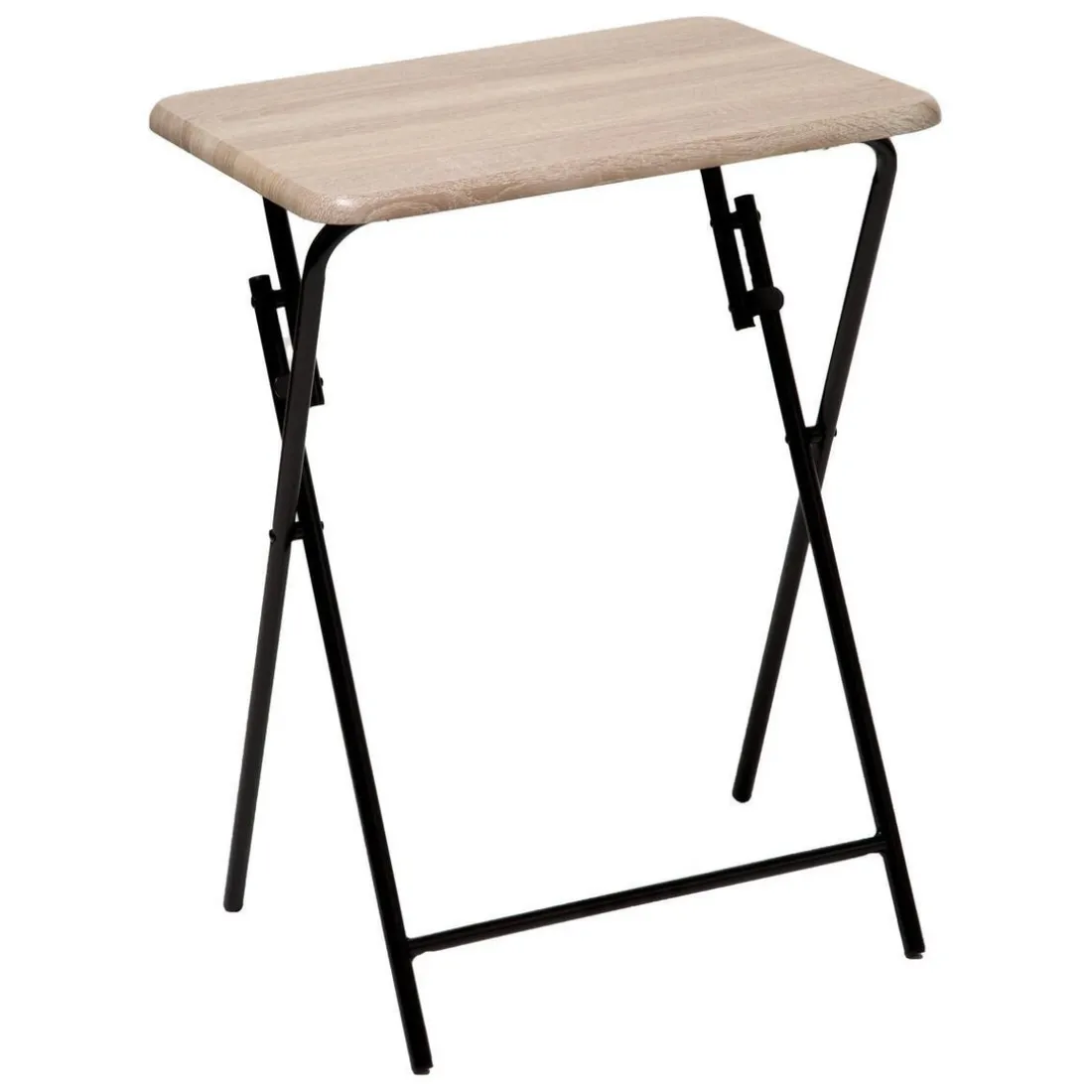 Table pliante effet bois