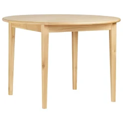 Table repas 110cm avec allonge chêne naturel