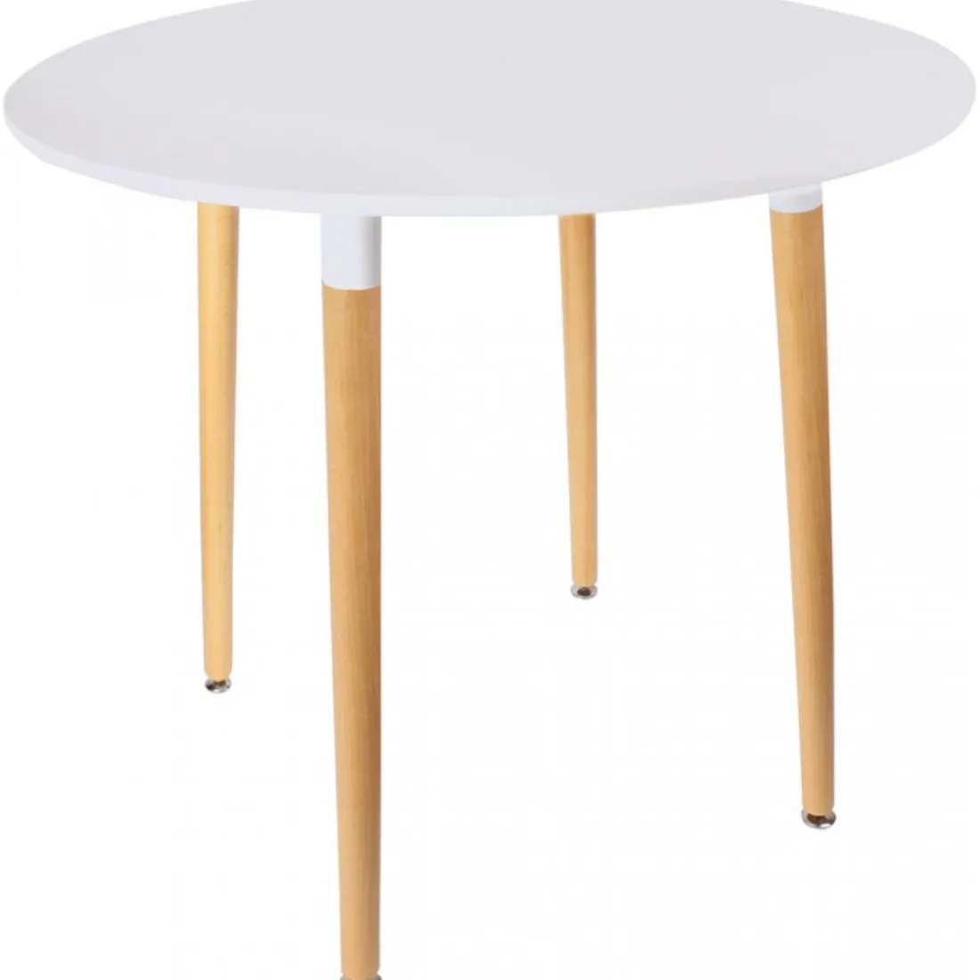 Table Scandinave Ronde Blanche LIBELLULE