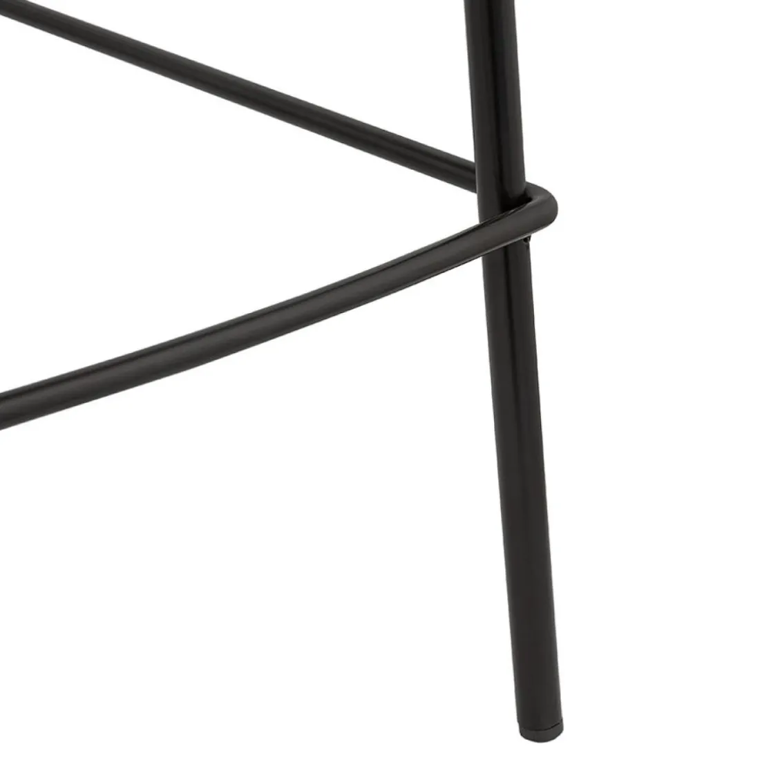 Tabouret de bar avec accoudoirs 'LARISSA' en velours vert