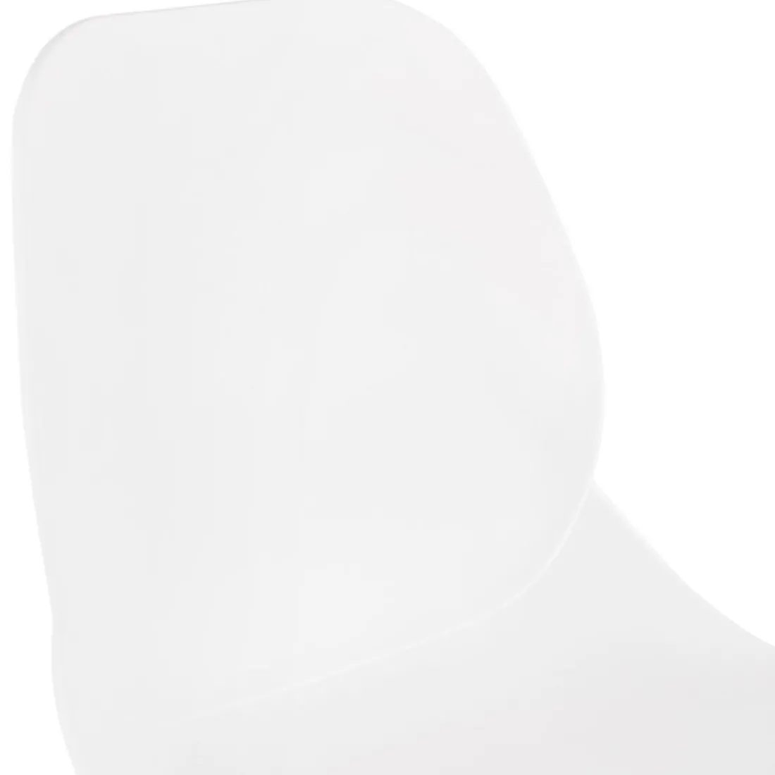 Tabouret de bar design 'COSMIK' blanc style scandinave