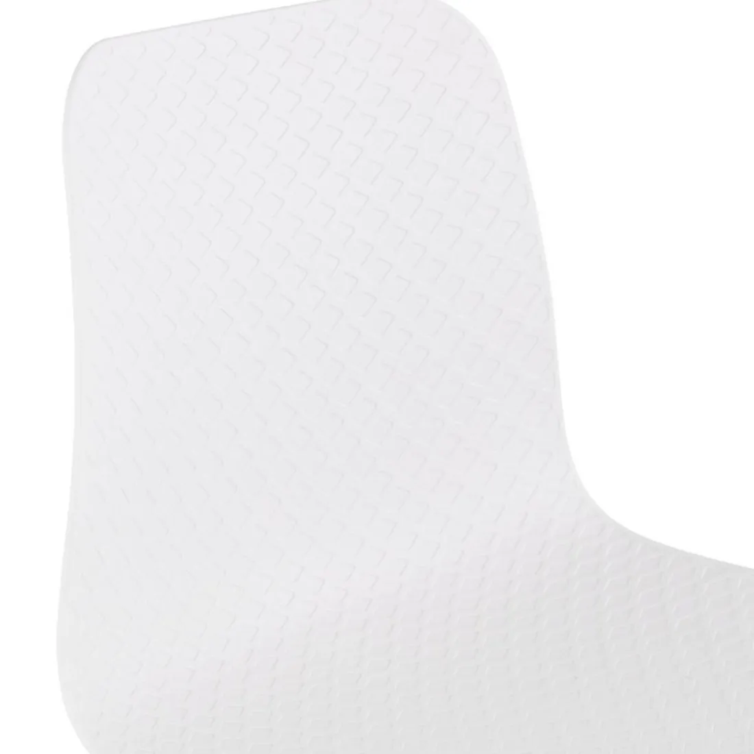 Tabouret de bar design 'MOZAIK' blanc style scandinave