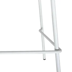 Tabouret de bar 'GRANO' blanc intérieur et extérieur