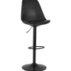 Tabouret réglable 'TUTO' noir