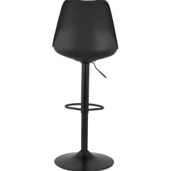 Tabouret réglable 'TUTO' noir