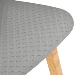 Tabouret snack mi-hauteur 'MAKI MINI' gris style scandinave