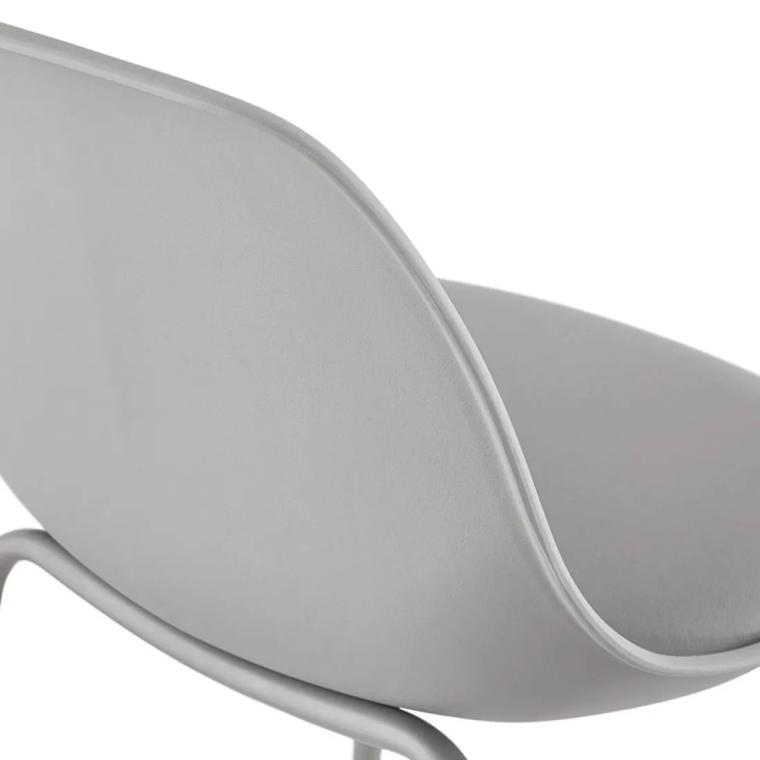Tabouret snack mi-hauteur 'COOKIE MINI' gris style industriel