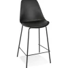 Tabouret snack mi-hauteur 'LEMON MINI' Noir