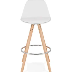 Tabouret snack mi-hauteur 'TATAMI MINI' blanc