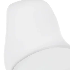 Tabouret snack mi-hauteur 'TATAMI MINI' blanc