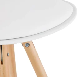 Tabouret snack mi-hauteur 'TATAMI MINI' blanc