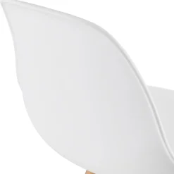 Tabouret snack mi-hauteur 'TATAMI MINI' blanc